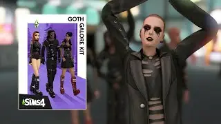 รีวิว GOTH GALORE KIT 🌼 The sims 4 (Sponsored by EA)