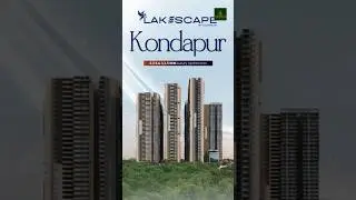 #landowners Flats for sale in #candeurLakescape #candeurconstructions #kondapur #hyderabad  |