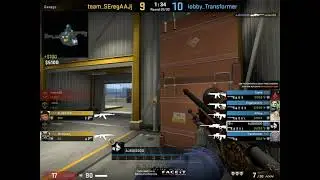 CS:GO Nuke ace awp. QUICK QUICK