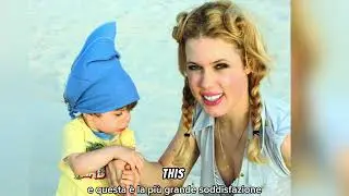 Melanie Francesca and her son