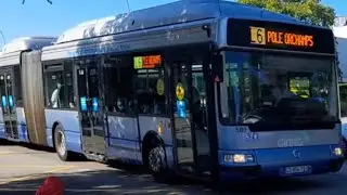 Passage de l'irisbus agora n.509 de Ginko Besan&ccedil;on