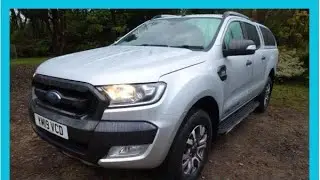 Walk around video of our 19/19 Ford Ranger 3.2 TDCi Wildtrak Auto, 67,000 Miles FSH
