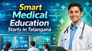 తెలంగాణలో స్మార్ట్ మెడికల్ ఎడ్యుకేషన్ ప్రారంభం || Smart medical education updates in telangana