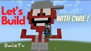 Let's Build Minecraft Numberblocks 190 with Owie