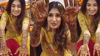 Shiny Doshi Mehndi | Dhara (Shiny) mehndi on her wedding #pandystore