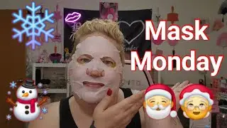 Mask Monday with Christmas cards