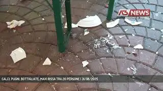 CALCI, PUGNI, BOTTIGLIATE: MAXI RISSA TRA 20 PERSONE | 31/08/2025