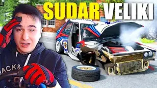 BRUTALAN SUDAR, POSTAO SAM RALLY VOZAČ ! * izvuko sam živu glavu *