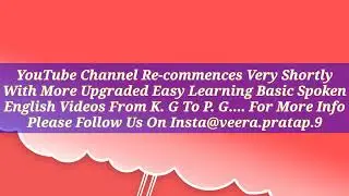 YouTube Channel Official Launch First Glimpse@Regional Fast Fluency English Academy...