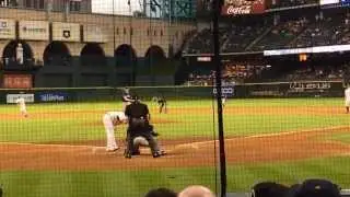 Nick Tepesch Dangerous Brush Back Against Matt Dominguez