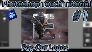 PhotoShop Touch Tutorial #1 | Pop Out Logos