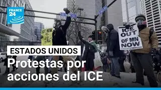Estallan protestas en Minneapolis tras las acciones del ICE contra la comunidad migrante