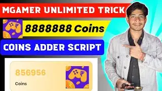 Mgamer App New Refer Script ! mGamer App Unlimited Trick ! mGamer App Coins Script
