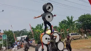 Drumband SMK Bintara Terbaru Atraksi di Bulu Tegalsari