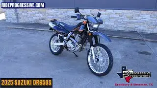 New 2025 Suzuki DR650S Dirt Bike For Sale In Sherman, TX