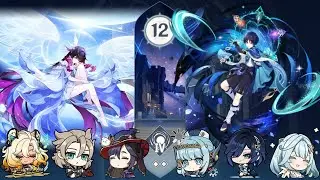 Columbina Lunar-Crystallize | Wanderer Lunar-Charged - Spiral Abyss (Version Luna IV)