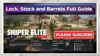 Sniper Elite Resistance: Lock, Stock and Barrels (Collectible/Challenge/Optional Object/ Propaganda)