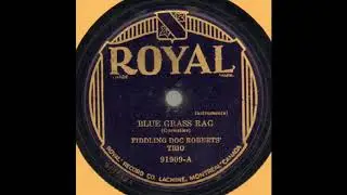 Fiddling Doc Roberts Trio-Blue Grass Rag