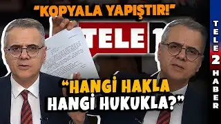 Tele1'e kayyıma itiraz reddedildi! Murat Taylan canlı yayında mahkeme kararını g&ouml;sterdi!