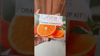 Testing the 4 step Aroma Cleanup Kit At Home Just ₹ 150/- 🤩 #ytshorts #shorts #cleanup #ad