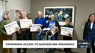 Wisconsin Democrats hold press conference for BadgerCare Public Option bill