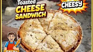 India's Most Famous Toasted Cheese Sandwich | Live Street Food Making in India 