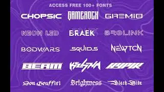 🚀The Ultimate Font Pack for Digital Creators & High-Impact Brands ✍️