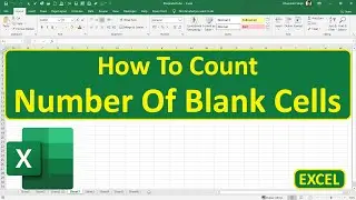 How To Count Number Of Blank Cells In Excel