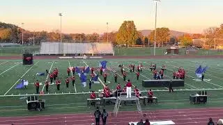 WHS Marching Band &ldquo;Meta Heist&rdquo; Mifflin Competition 11/6/2021