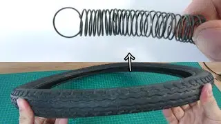 How to make springs from old tires