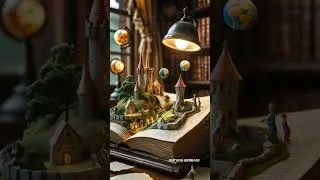 A Hidden Castle Inside a Book?! 📖✨ Watch the Magic Unfold!