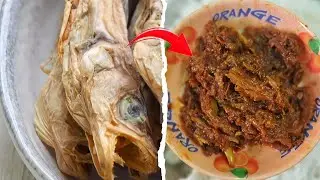 Dry Bombay Duck Fish Curry Recipe &ndash; Loitta Shutki Bhuna Bengali Style