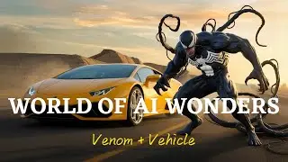 Epic Fusion: Venom & Vehicle Hybrid Animal Unleashed!
