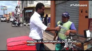 VENDEDORES AMBULANTES DE LANCHES FALAM DA SUA ROTINA DE VENDAS NA CIDADE DE PEDREIRAS