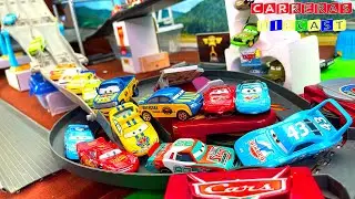 DISNEY CARS DIECAST DINOCO RACE OFF ELIMINACION