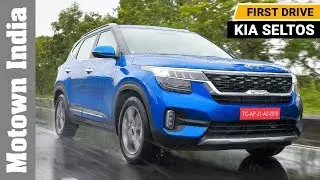 Kia Seltos SUV Tech Line & GT Line | First Drive | Motown India