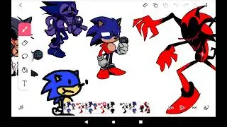 arbone but lord x, sunky, Majin sonic and faker sonic vs fatal error