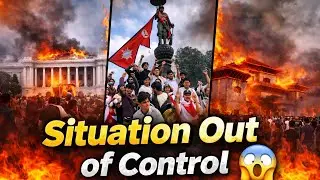 ZEN-Z AANDOLAN: SinghaDurbar ra Sansad Bhawan ma AAGO 😱 | Nepal Protest