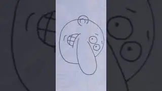 HOW TO MAKE CARTOON FACE | HOW TO MAKE FUNNY FACE | #shortsyoutube