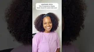The Protective Style that Doesn&rsquo;t Look Like One! #headbandwig #naturalhair #naturalhaircare