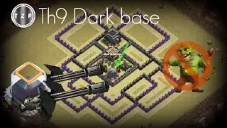Best TH9 dark base / new 2016 / 2 air deffense / CoC