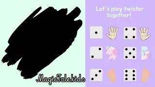 Let&rsquo;s play twister / let&rsquo;s play touch sth red/colours/body parts/game/kids play/esl games/speaking
