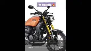 Yamaha Fzx modified | USD suspension, backrest & modified headlight 🔥🔥