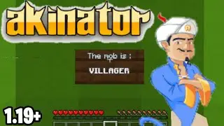 AKINATOR MAP MCPE 1.19 MINECRAFT