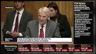 On Bloomberg TV, Portman Discusses Ukraine, Inflation, China&rsquo;s Access to U.S. Data