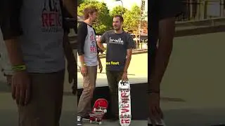 Lance's first ollie up a euro gap #shorts