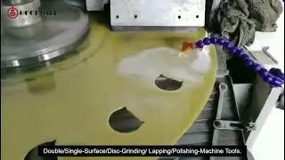 Double surface lapping grinding polishing machines