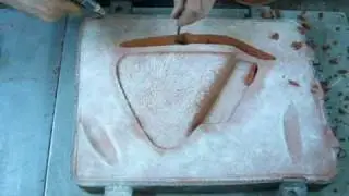 carl aubock doorhandle is cast