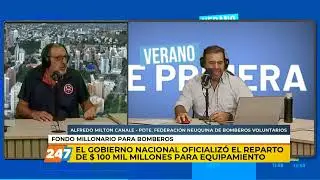 El Gobierno Nacional oficializó fondo millonario para bomberos | Canale | Verano de Primera