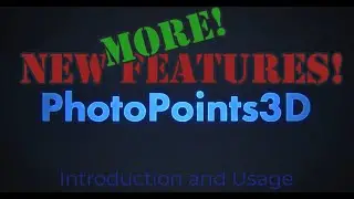 PhotoPoints3d Instructions and More New Features